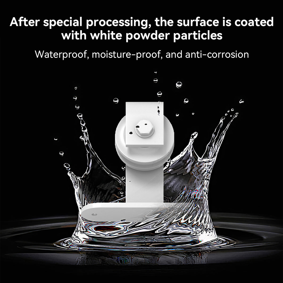 White Classic Top Mount Barn Door Hardware