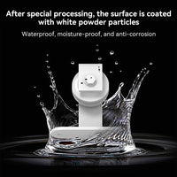 White Classic Top Mount Barn Door Hardware