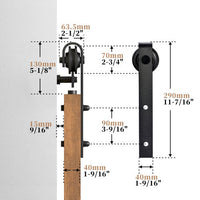 Classic Side Mount Barn Door Hardware