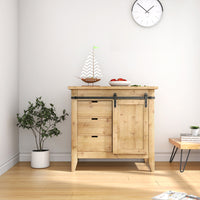 Mini Industrial Side Mount Hanger Cabinet Barn Door Hardware