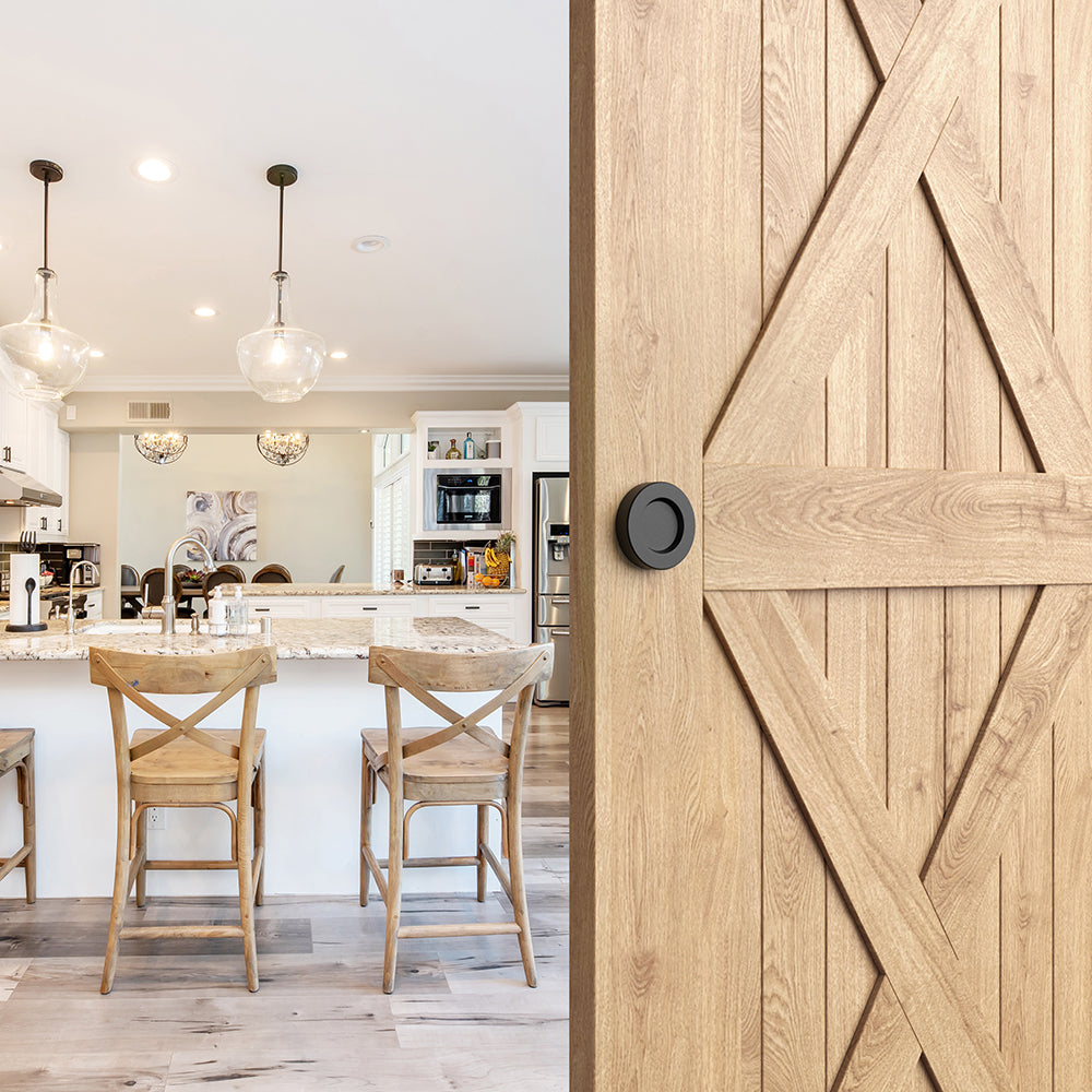 Solid Steel Barn Door Handle 006 Barn Door Hardware NZ