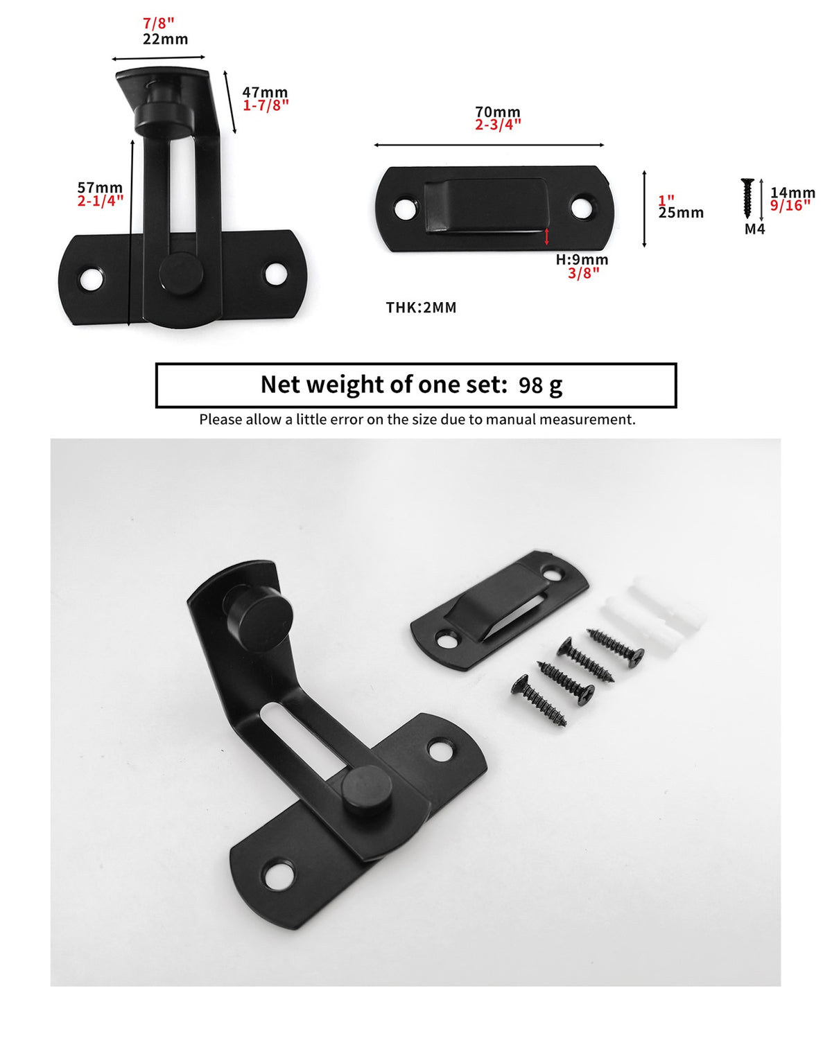 Barn Door Lock - 003