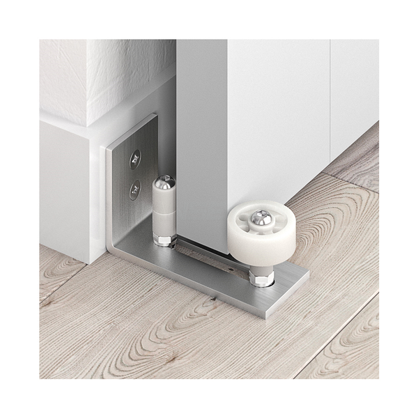 Silver Barn Door Floor Guide(8 in 1)