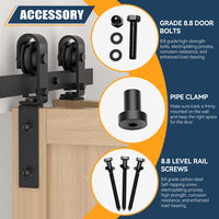 Bi-Fold Barn Door Hardware (Side Mount)