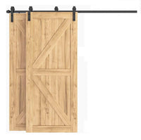 Bypass Barn Door Hardware ( For Two Door Bypass )
