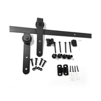 Mini Industrial Side Mount Hanger Cabinet Barn Door Hardware