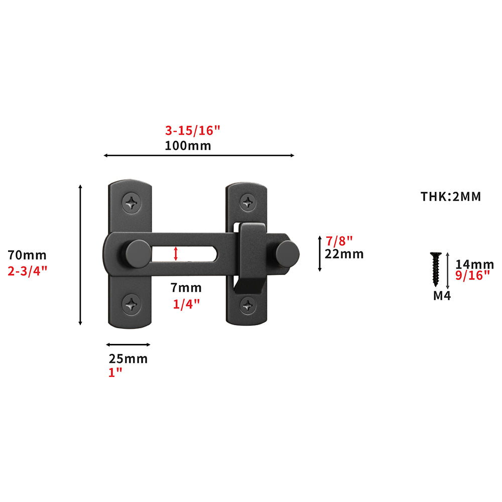 Barn Door Lock - 004