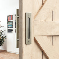 PRE ORDER! Brushed Bronze Round Barn Door Handle Kit (Double Sided)