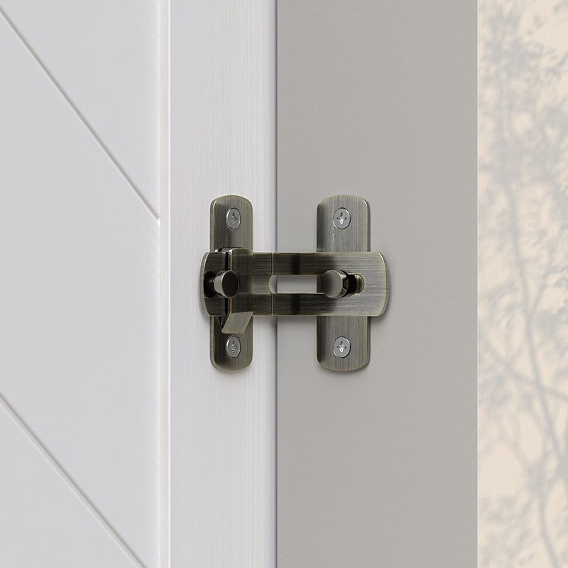 Brushed Bronze Barn Door Lock - 003