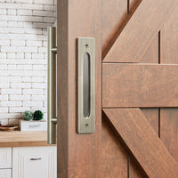 PRE ORDER! Brushed Bronze Round Barn Door Handle Kit (Double Sided)