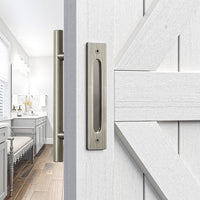 PRE ORDER! Brushed Bronze Round Barn Door Handle Kit (Double Sided)