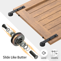 Simple Side Mount Barn Door Hardware