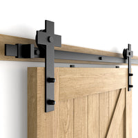 Cross Side Monut Barn Door Hardware