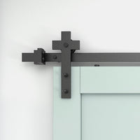 Cross Side Monut Barn Door Hardware