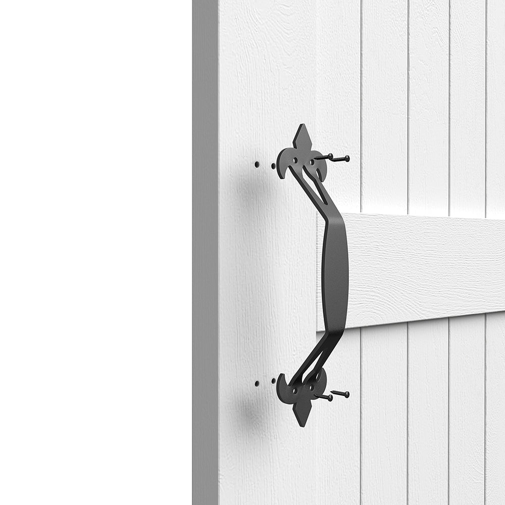 Solid Steel Barn Door Handle - 010