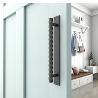 Solid Steel Barn Door Handle -014