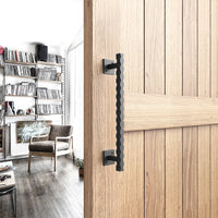 Solid Steel Barn Door Handle - 008