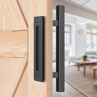 Square Barn Door Handle Kit (Double Sided) -009