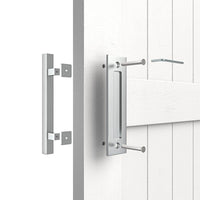 Stainless Steel Square Barn Door Handle Kit ( Double Sided )