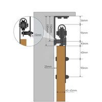 Ceiling Bracket For Barn Door Hardware