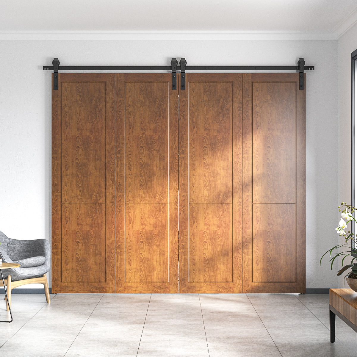 Bi-Fold Barn Door Hardware