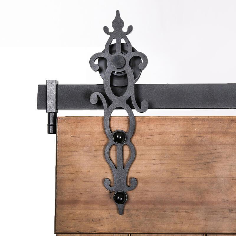 Antique Pattern Design Barn Door Hardware