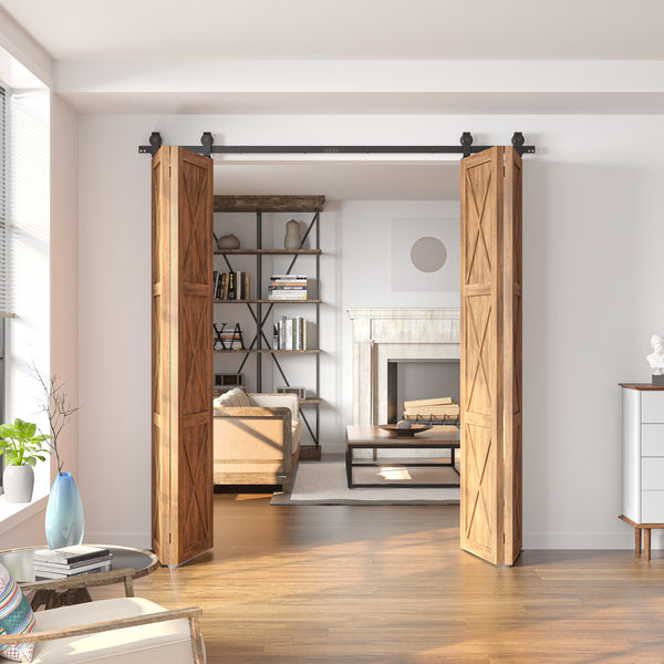 Bi-fold Barn Door Hardware (Top Mount)