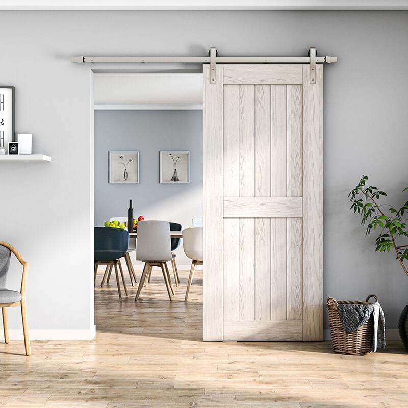 Stainless Steel Classic Side Mount Barn Door Hardware