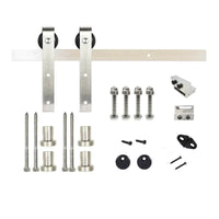 Stainless Steel Classic Side Mount Barn Door Hardware