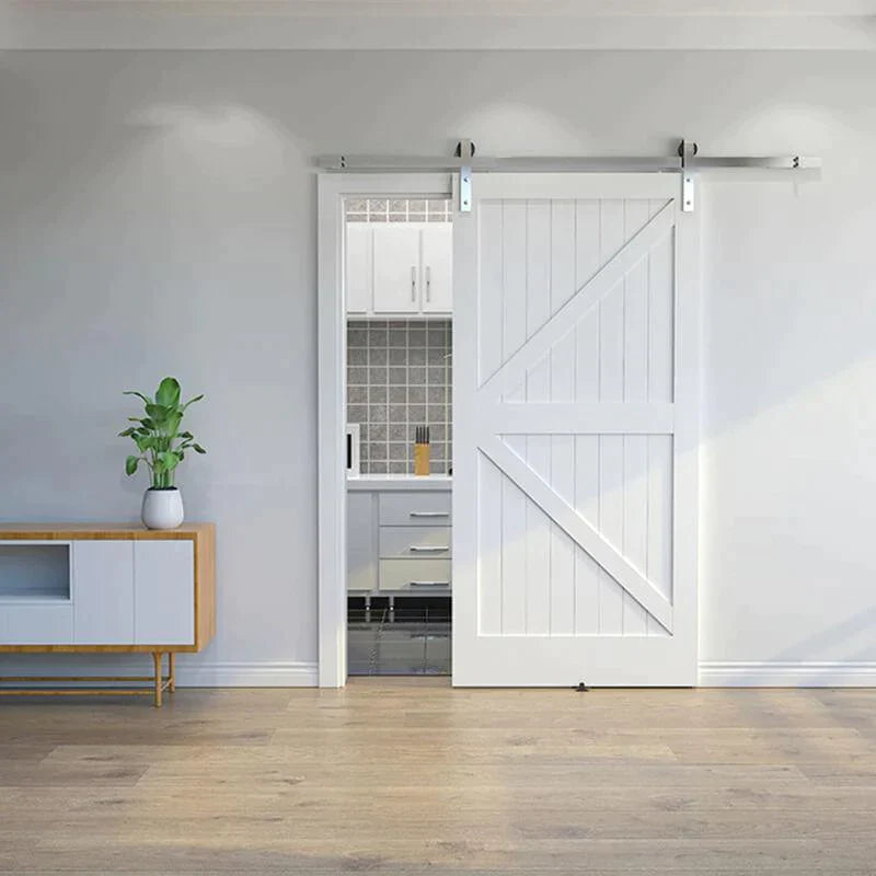 Stainless Steel Classic Side Mount Barn Door Hardware