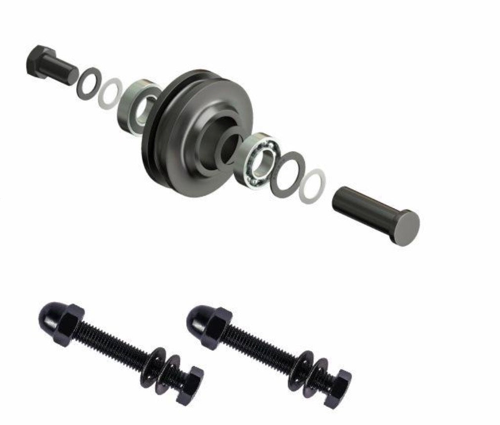 Modern Side Mount Barn Door Hardware